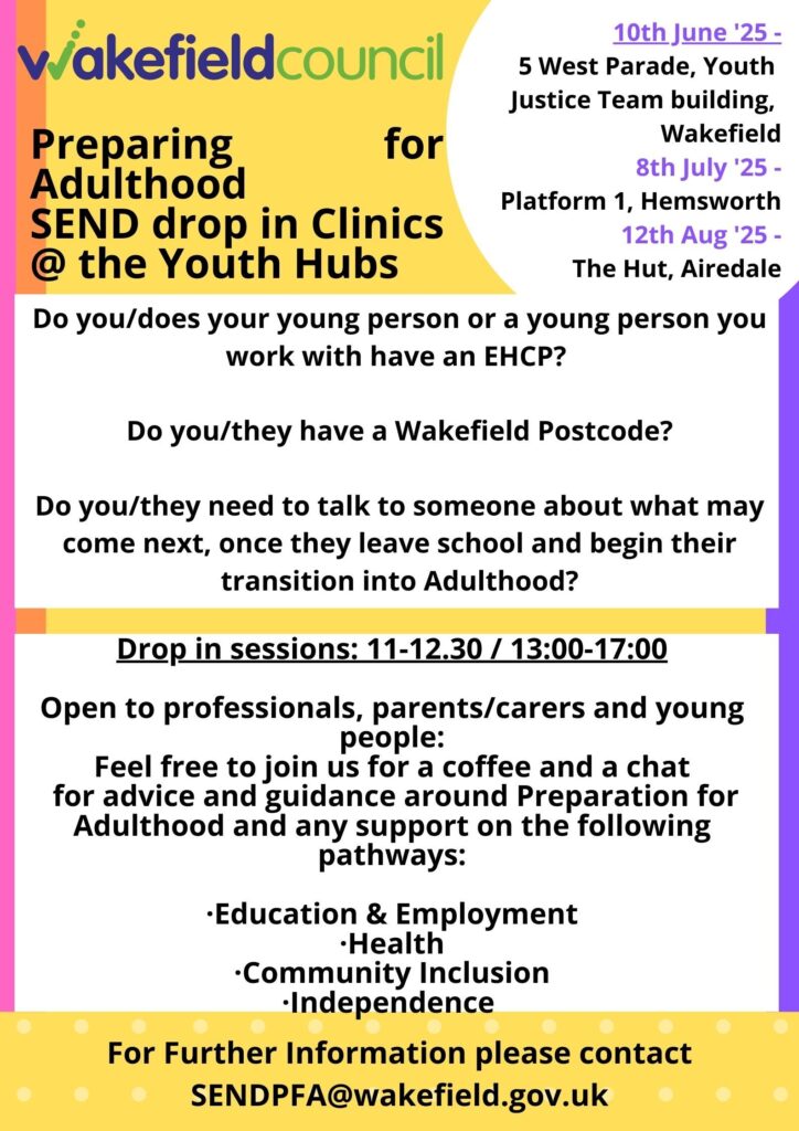 Pfa Send Drop In Sessions June Aug 25